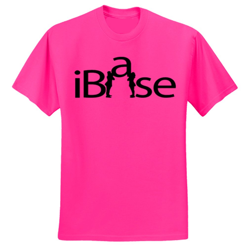 Chosen BowsHot Pink iBase T-Shirt-Black Print (Youth Medium)