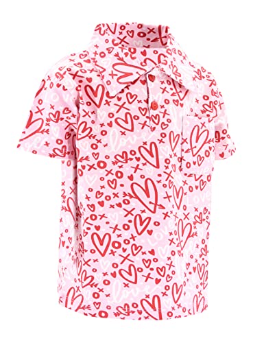 Image of Unique Baby Short Sleeve Collared Boys Polo Shirt, Toddler Kids Polo Shirts