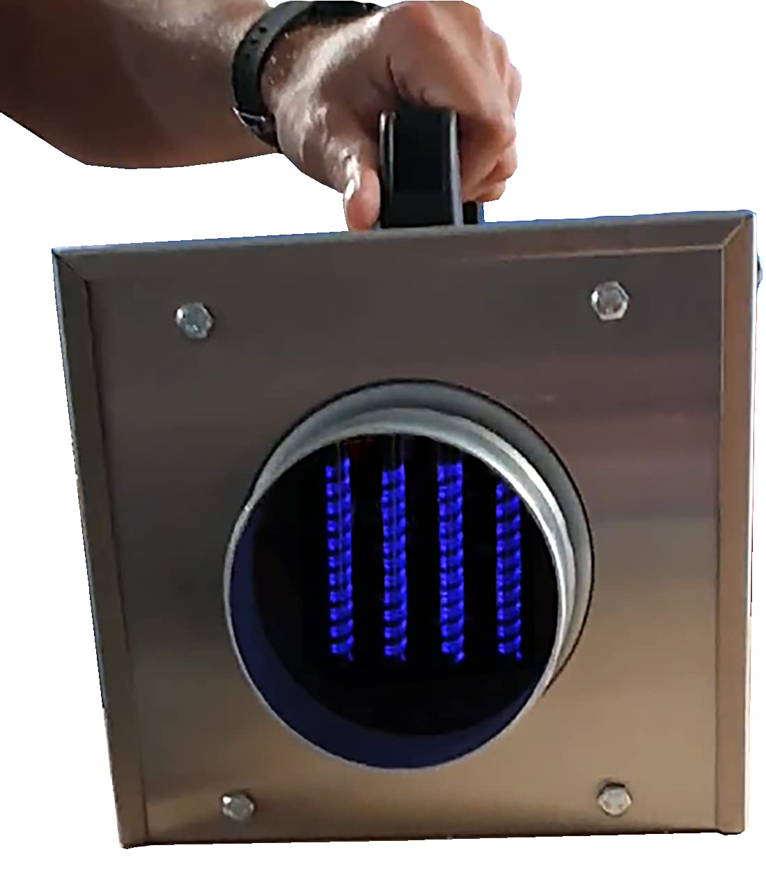 Generador de Ozono Portatil Profesional | Ambientador Purificador Industrial | Máquina Ozonizador Desinfectante | Tratamientos Choque y Canalizaciones | Neutralizador de Olores y Humo