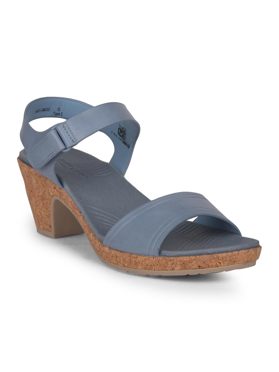 Bata Comfit Women Wedge Heel Sandals - Blue (4UK)