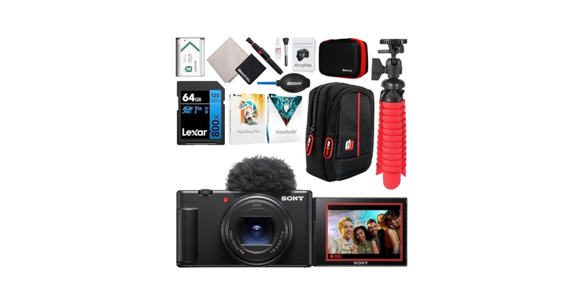 Amazon.com : Sony ZV-1 II Vlog Camera with 4K Video & 20.1MP