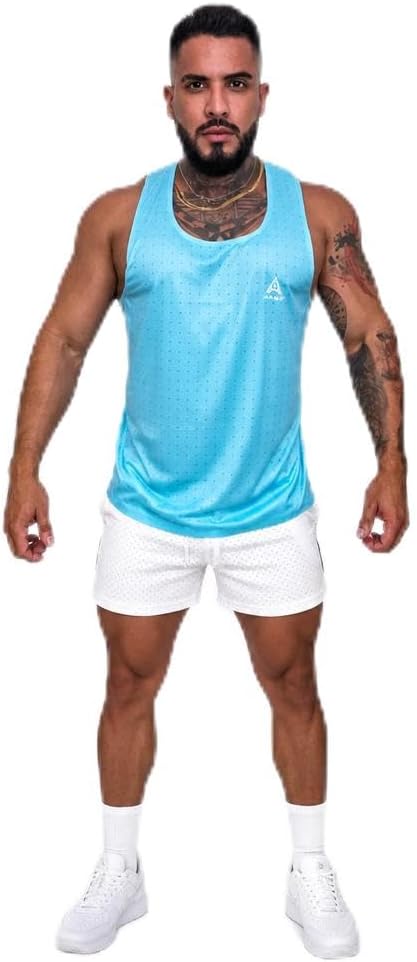 Men's Perforated Athletic Tank Top