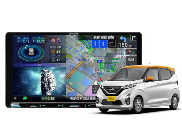 Amazon.co.jp: 9V型彩速ナビMDV-M911HDL+TBX-N002+デイズB40系(H31/3