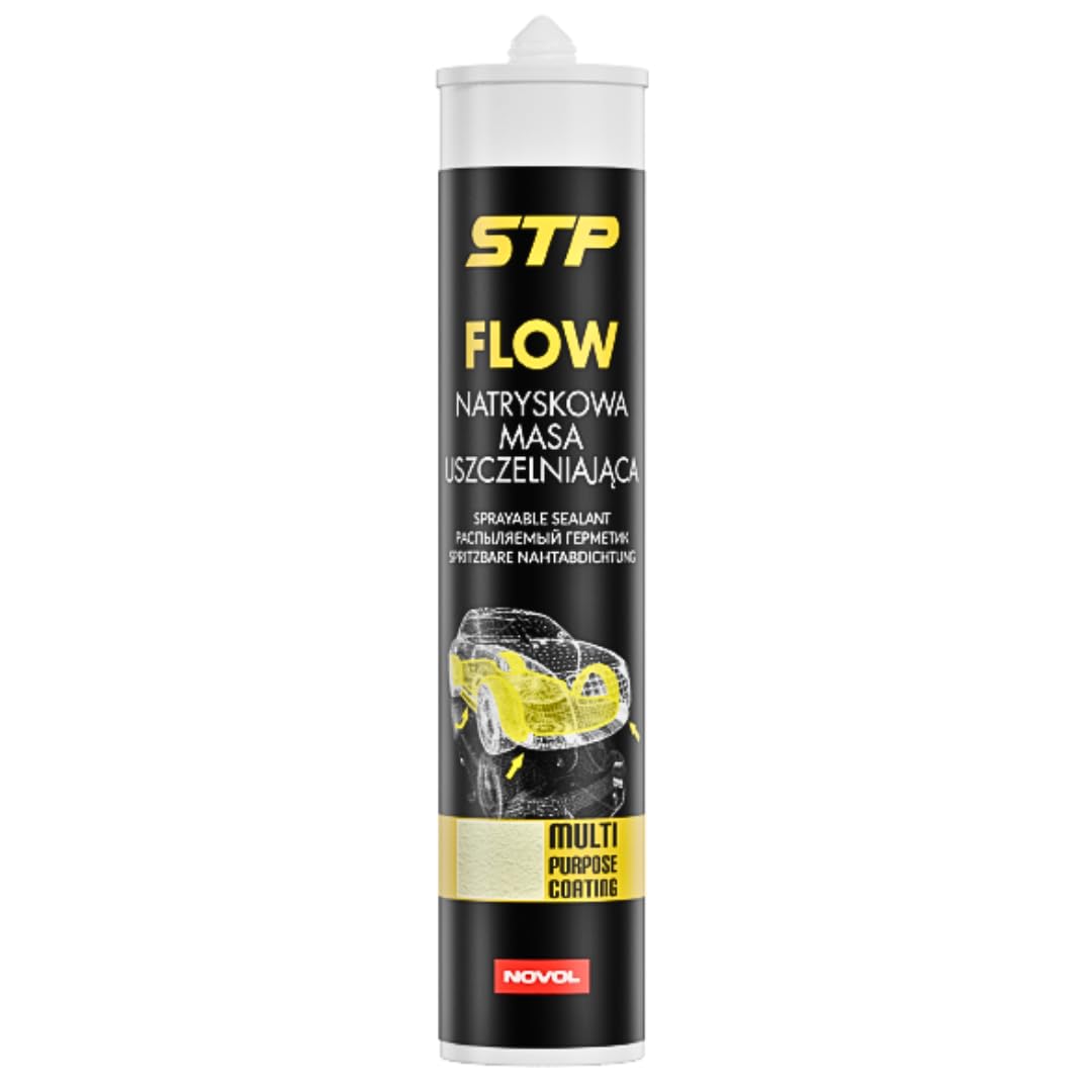 Novol Beige 91122 Stp Flow Sprayable Seam Sealer Factory Finish 290Ml - Autobody Refinish Automotive Paint Car