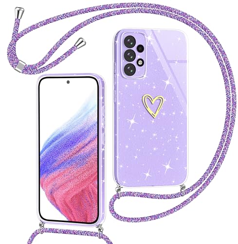 Yichxu Cover con Cordino per Samsung Galaxy A53