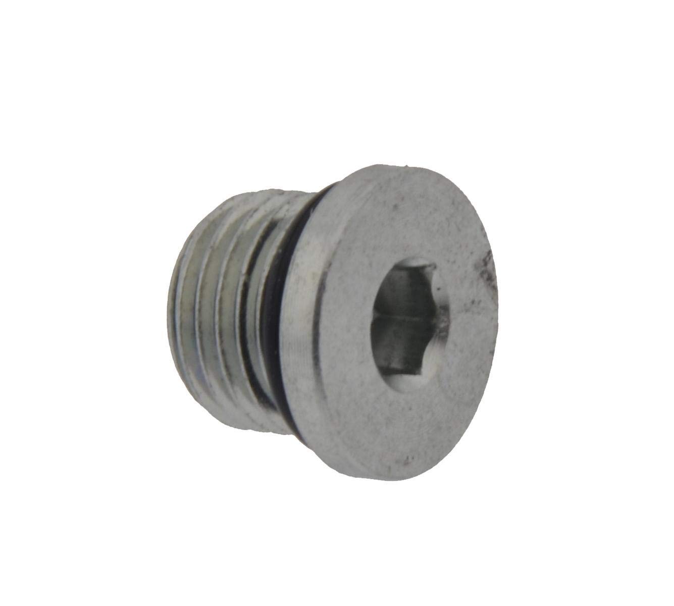 Hochdruck Verschlussstopfen mit Innensechskant UN 1-5/8"-12, Endkappe Edelstahl