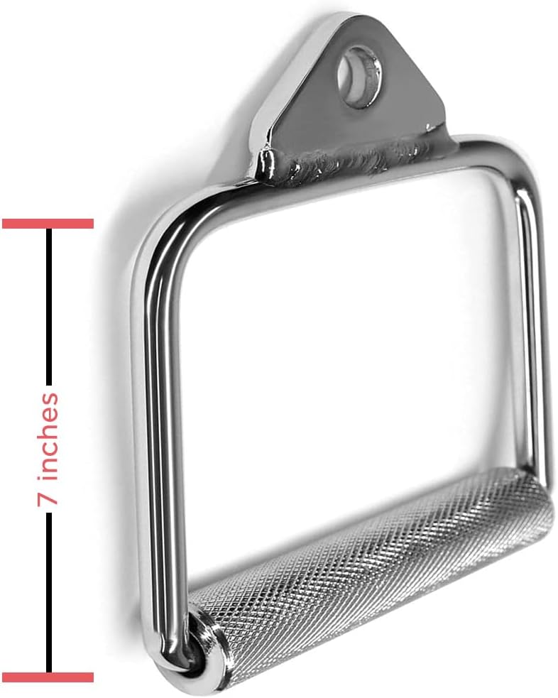 Champion Barbell Single Chrome Handle Cable Attachment