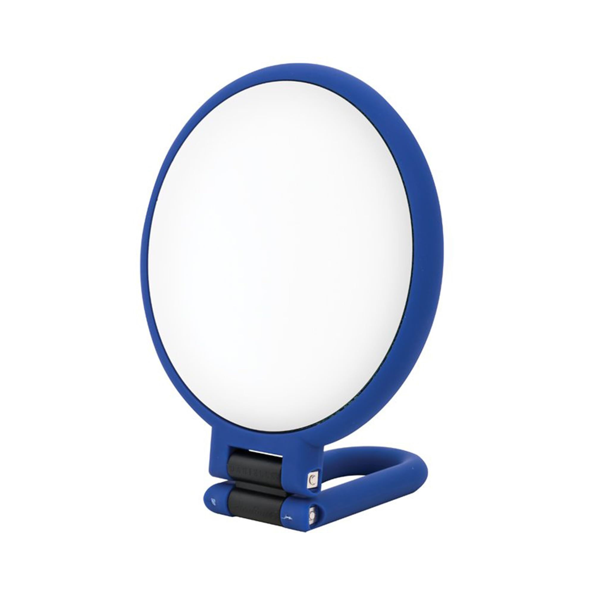 Danielle Creations Soft Touch Hand Held Mirror, Navy