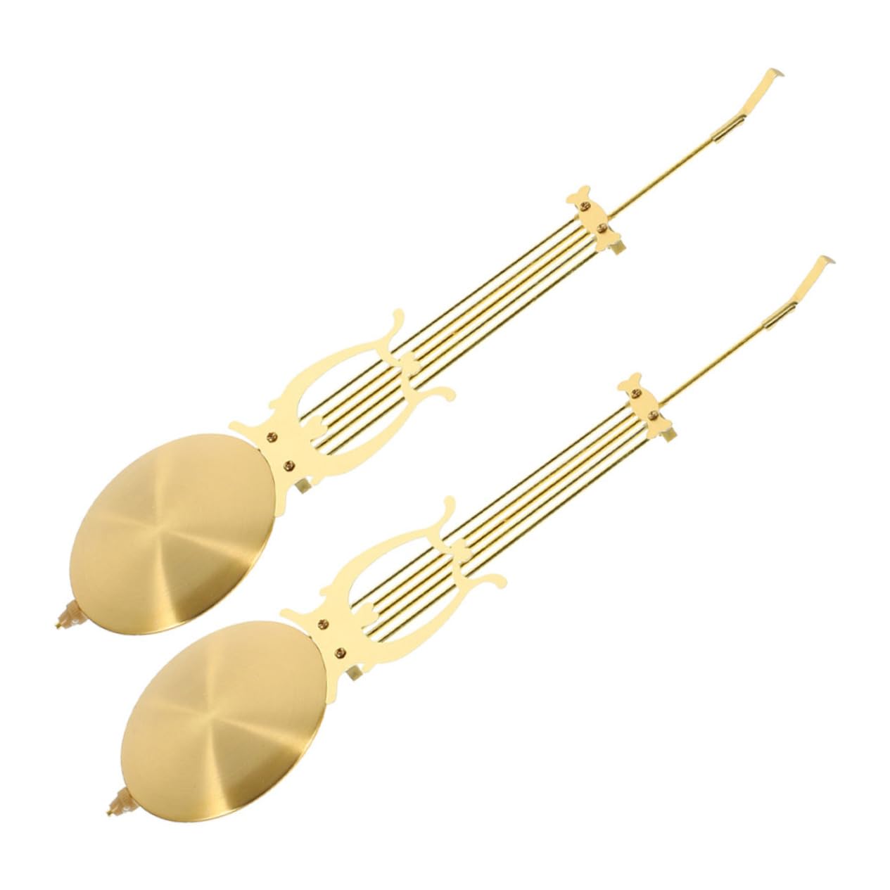 Pendule horloge pour rechange de balancier cassé ou usé 2 pièces