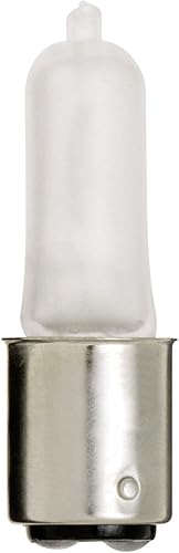 Satco, S1979, foco de luz T4 DC Bayonet de 35 w y 120 v, claro., S1921, 150watts, 120 volts