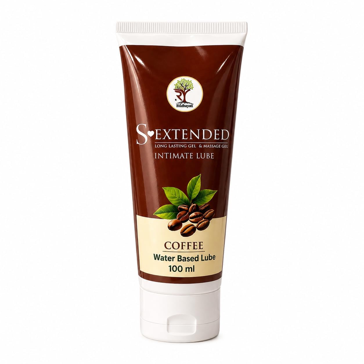 Riddhayati S-Extended Coffee Flavoured Water Based Lube 100ml | Long Lasting Formula, Massage Gel, with Ashwagandha & Shilajit, 100% Natural, Intimate Lubricant-image-23