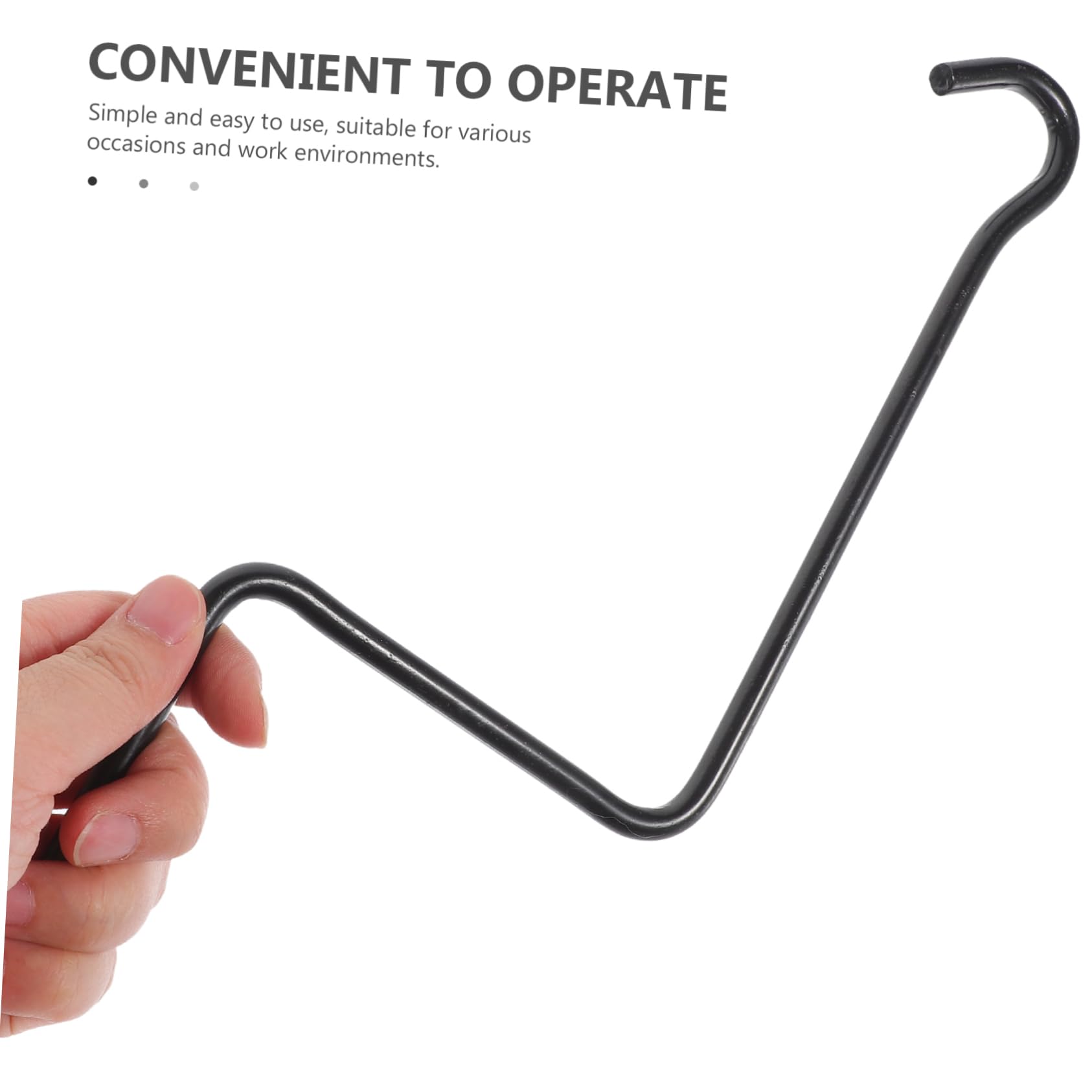 CIYODO Hook Jack Handle Rocker Tools Trailer Jacks Hand Tool Automotive Accessories Crank Hook Handle Steel Car