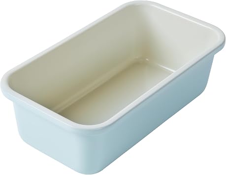 Loaf Pan, 9 x 5 Inch Nostick Banana Bread Pan - Sourdough Carbon Steel Bakeware Rectangle Toast and Cake for Oven Baking, Lime Cream