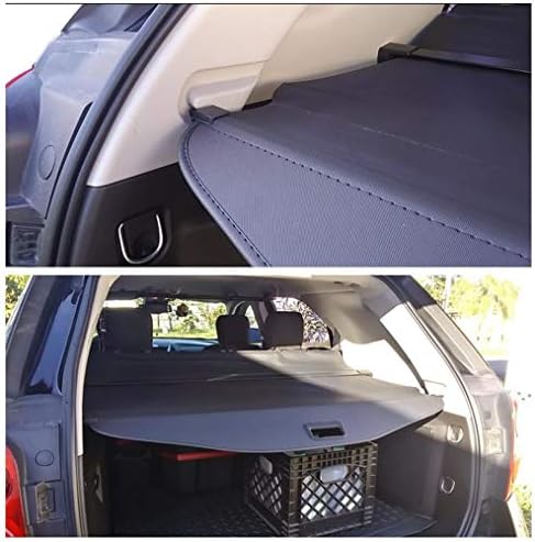 Cosilee Trunk Cargo Cover For Chevy Chevrolet Equinox GMC Terrain 2010-2017 Retractable Rear Trunk Cargo Luggage Security Shade Cover