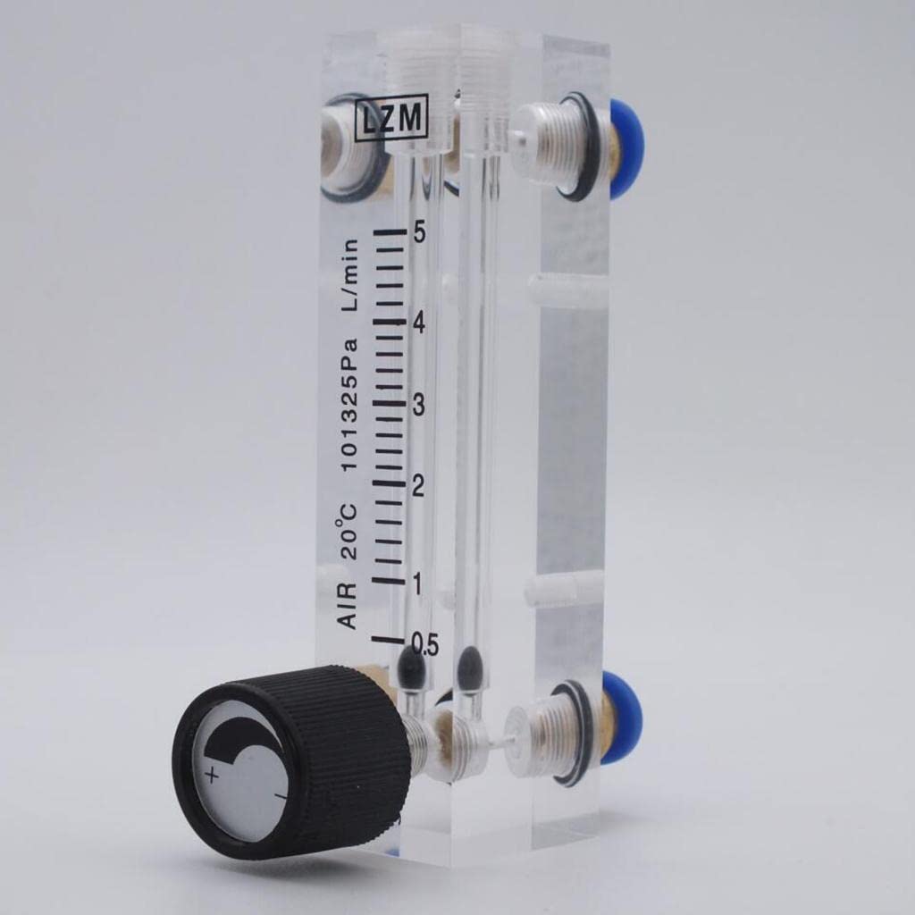MERISHOPP High-Definition Accurate Oxygen Air Flowmeter Panel Type 0.5-5L | Business & Industrial | Hydraulics Pneumatics & Pumps | Pump & Flow Controllers | Flow Controllers & Meters Flow Meters 4