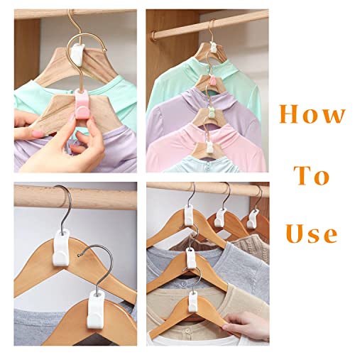 Iyourhouse Clothes Hanger Connector Hooks 100Pcs, Thicken Hanger Hooks For Clothes, Space Saving, Load Bearing, Cascading Closet Organization, Space Saver Hanger Organizers For Velvet And Wood Hangers #TOP2
