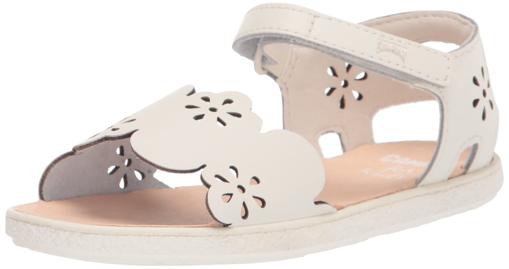 Camper Baby Girls Miko Kids-K800477 Strap, White, 7.5 UK Child