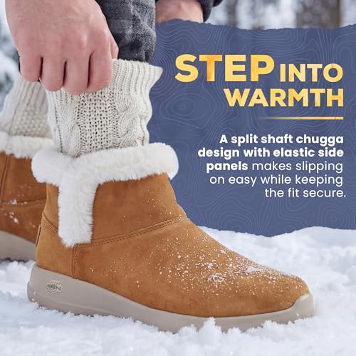 Image of Skechers Women's On-The-GO Go Walk Joy - Bundle Up Boot