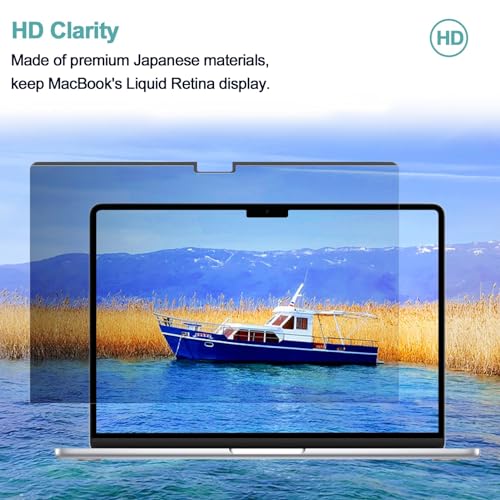 Protector de pantalla de privacidad magnético para MacBook Air 15 (M2 M3 M4) 7