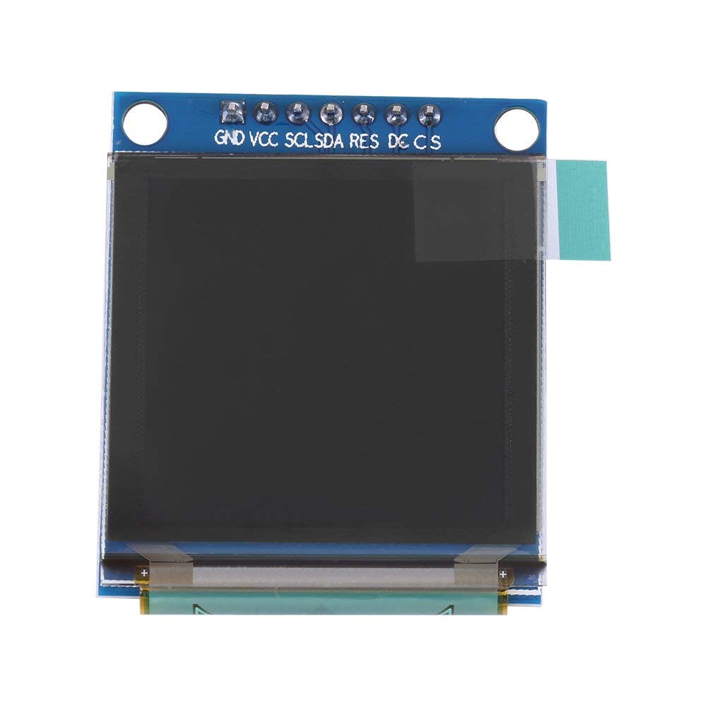 DollaTek Módulo de Pantalla OLED I2C IIC SPI Serie 128x128 Color OLED de 1.5 Pulgadas para Arduino