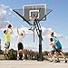 Basketball Rebounder Net Return System Machine Suspended Shooting Basketball Rebounder Device Heavy Duty Basketball Training Equipment with 360°Rotating Track for Continuous Solo Practice (Style 1)