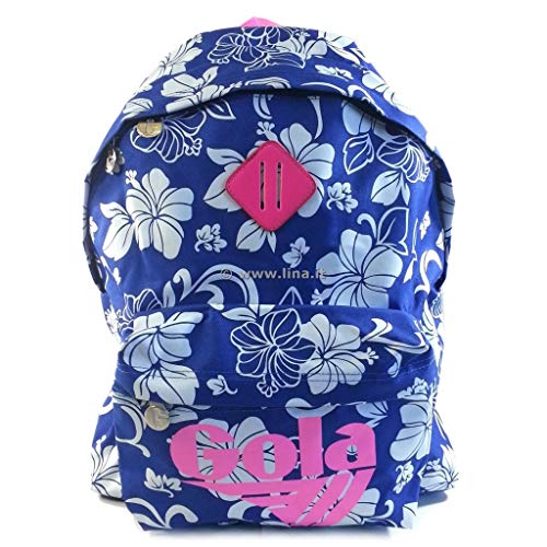 Mochila escolar: Gola Harlow Tropical Blue   Blanca y rosa 2014 15     CUB593EW