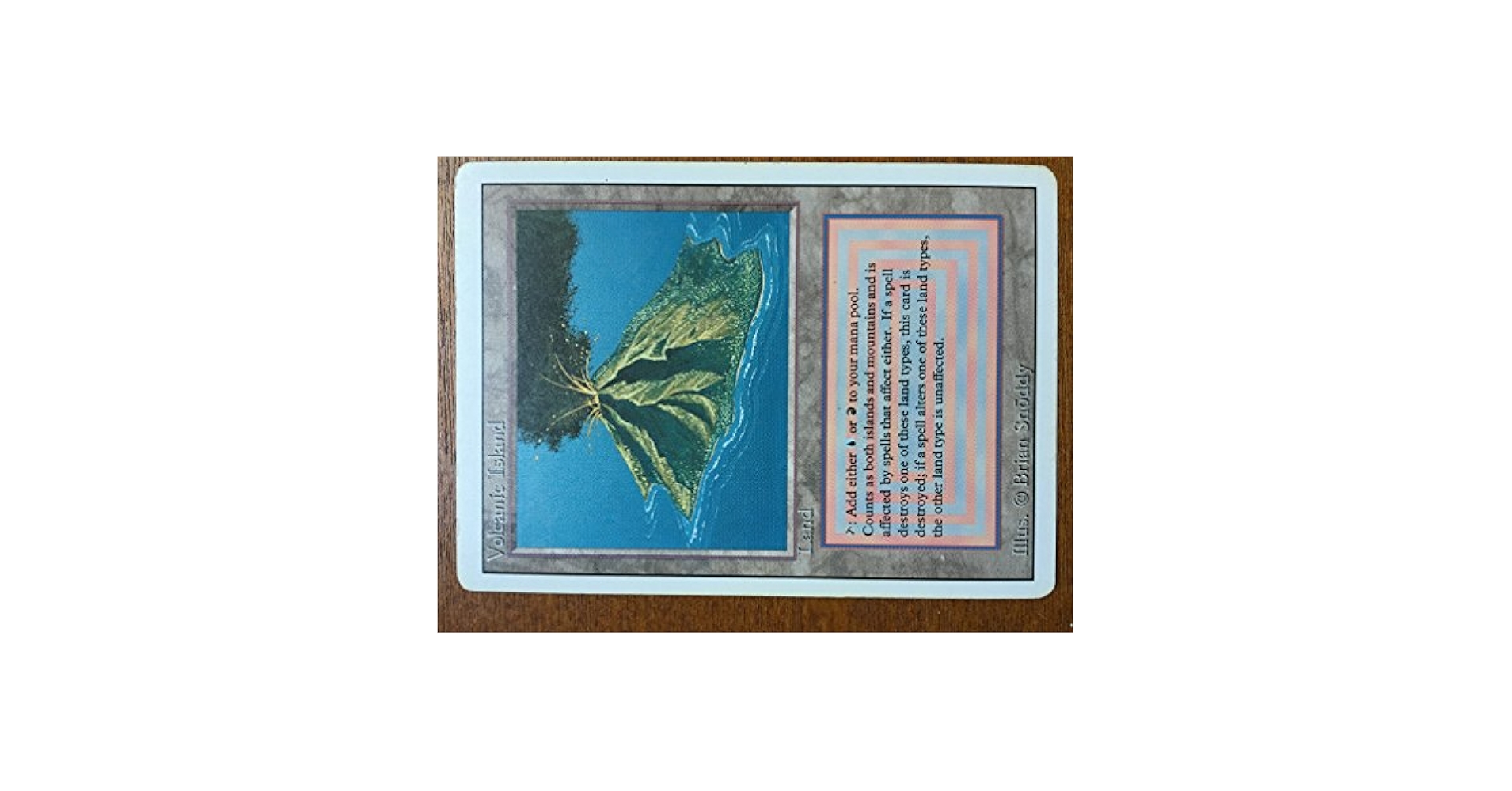 マジック：ザ・ギャザリング - MTG Volcanic  Revised Volcanic Island - Revised Edition - Magic: The Gathering
