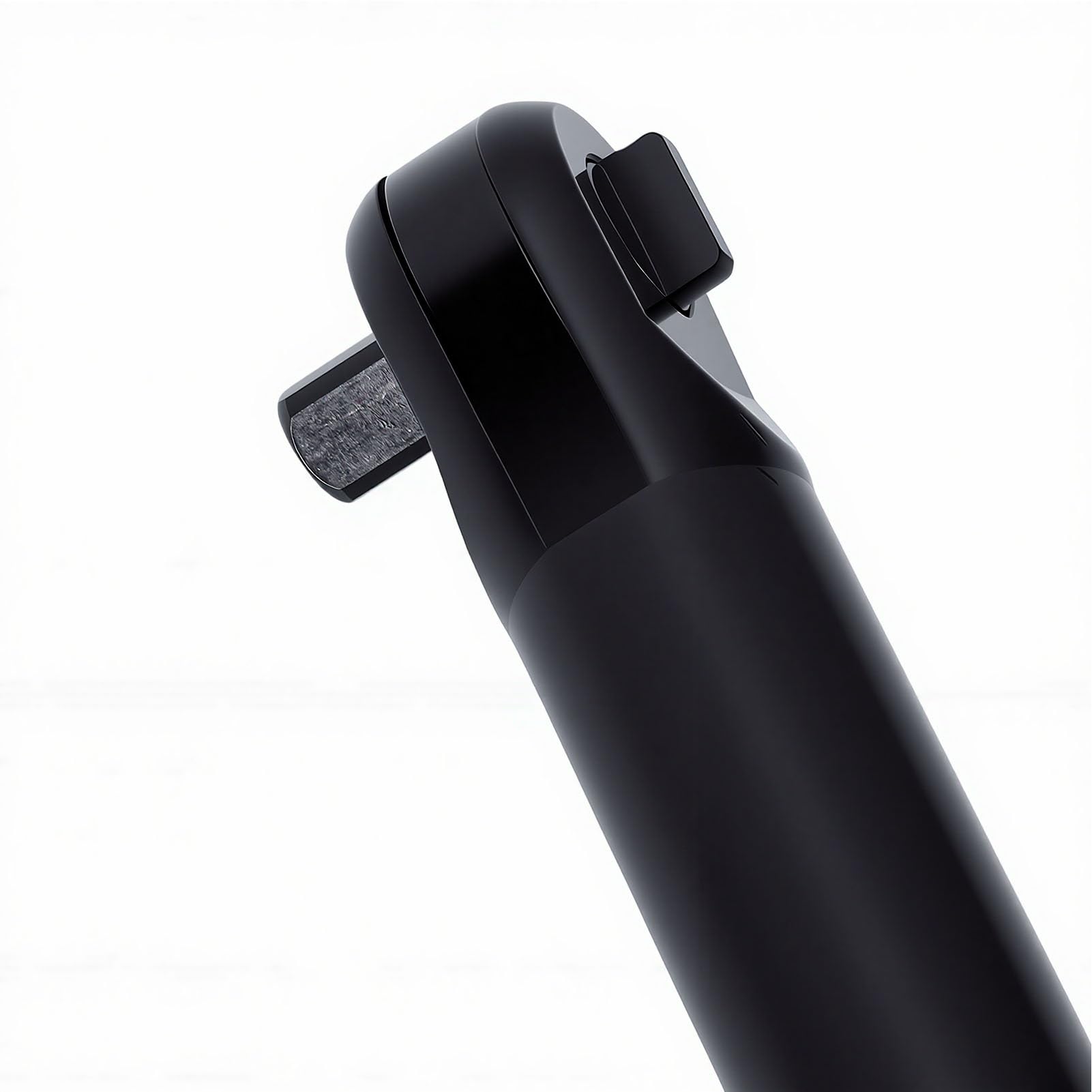 Llave de Trinquete Alimentada por Batería de 3/8 Pulgadas, Torsión de 74 Pies y Libras, Cabeza de 6,3 Pulgadas para Reparación Automotriz de Puntos Estrechos Mecánicos Domésticos
