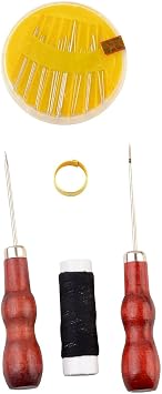 eZthings Professional Sewing Supplies Variety Sets and Kits for Arts and Crafts Sewing Awl Set