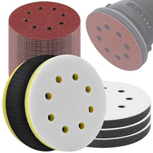 85 Pack Orbital Sander Interface Pads with Sponge