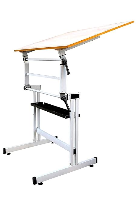 Drawing Drafting Table Imperial Size Easel for Painting, Drafting Table for Architects, (23