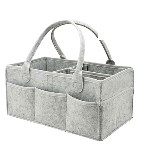 大容量フェルトおむつバッグ おむつ収納バッグ 耐久 取り外し可能 フェルトのおむつ袋 装飾効果 折り畳み式 幅広い用途 ベビー