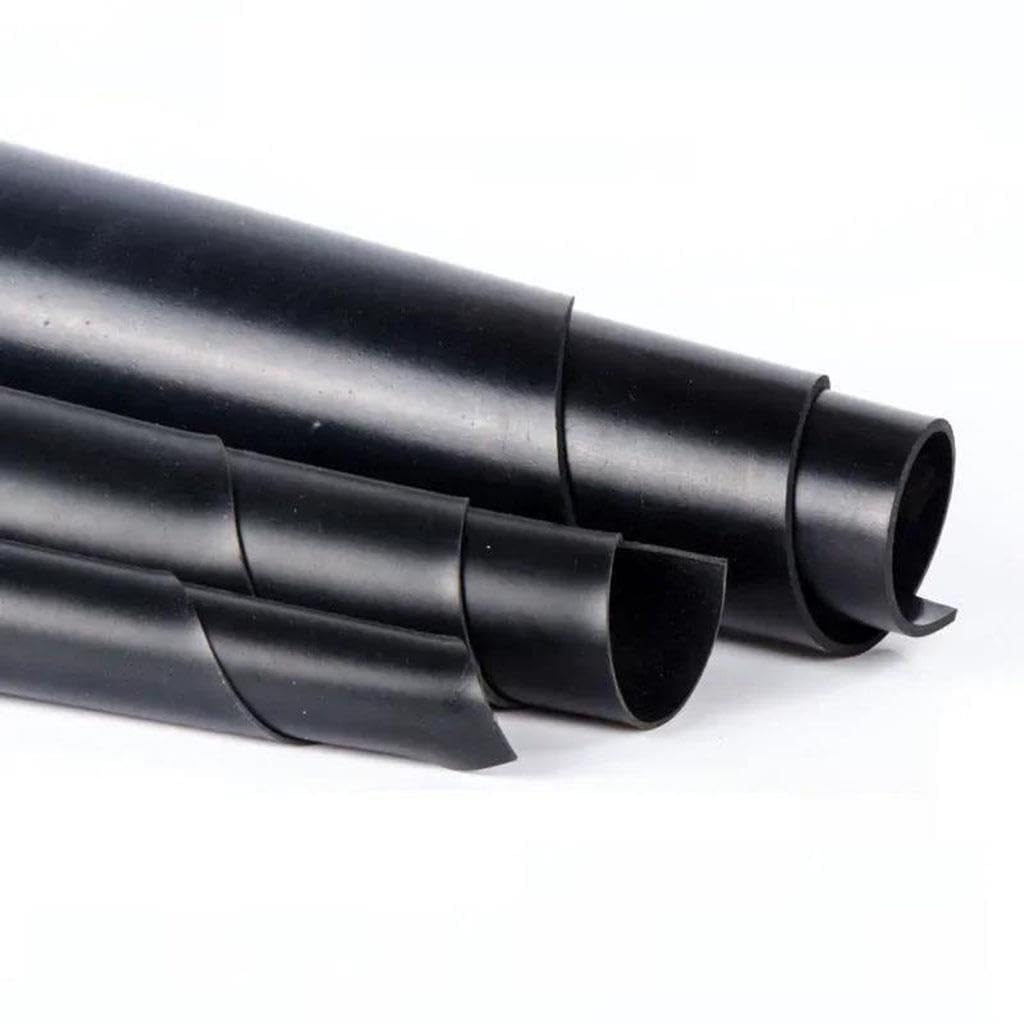 1 Stück Schwarze NBR-Nitrilkautschukdichtung, 500 X Mm (19,7 19, Zoll), 1–4 Dickes, Industriell Chemikalienbeständiges Blatt(5mm)