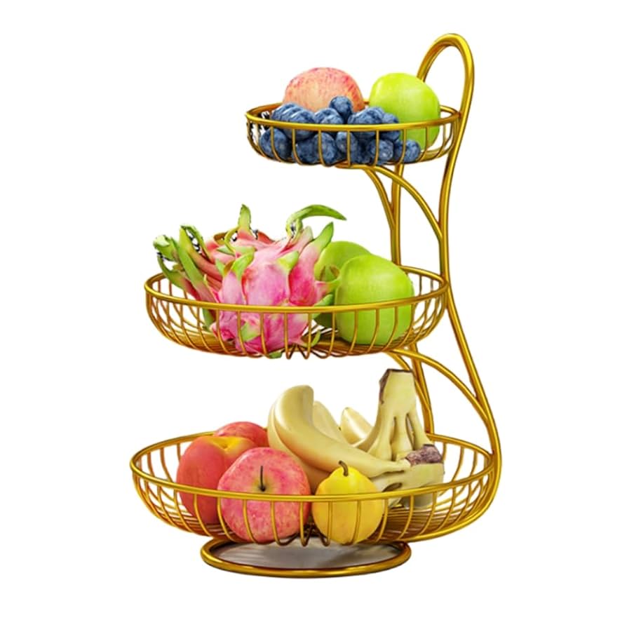 Amazon | Duojidianzi フルーツバスケット カゴ フルーツ ボウル