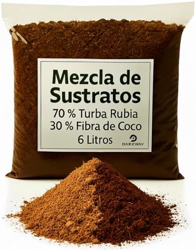 Sustrato Profesional 6 litros – Turba Rubia y Fibra de Coco – Ide...