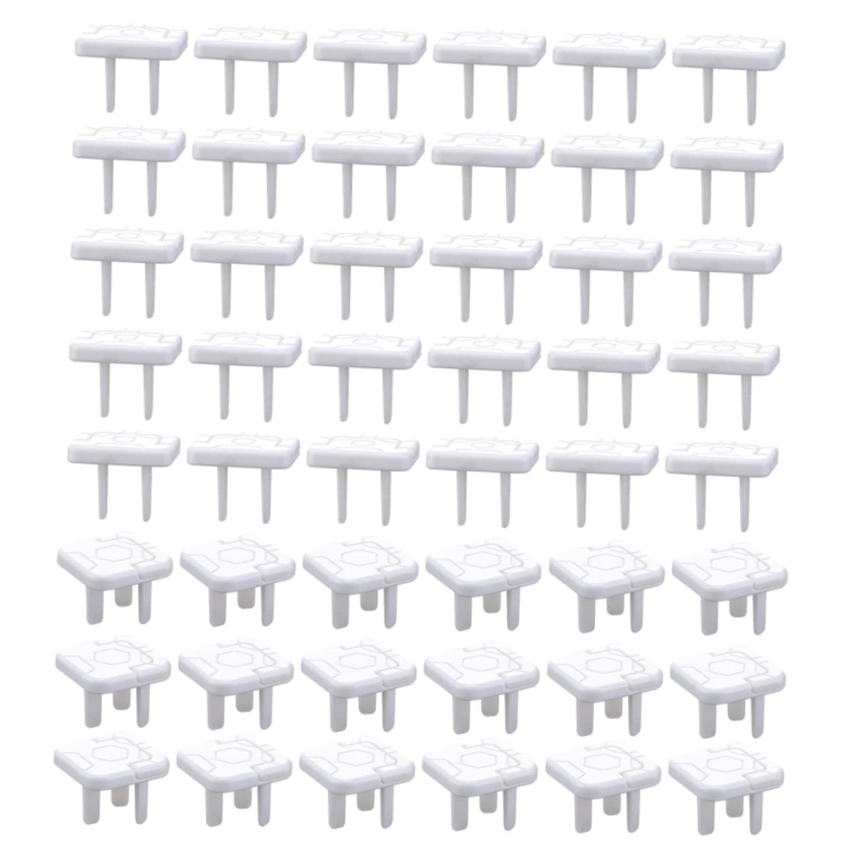 ibasenice 150pezzi Copriprese Per Copriprese Due Protezione Elettrica e Cameretta Facile Installare Resistente e