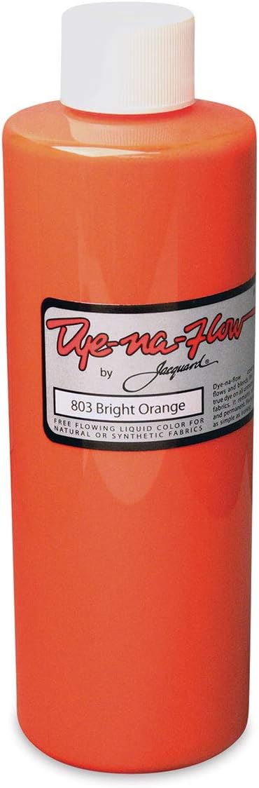Jacquard Dye-Na-Flow Liquid Color 8oz-Bright Orange