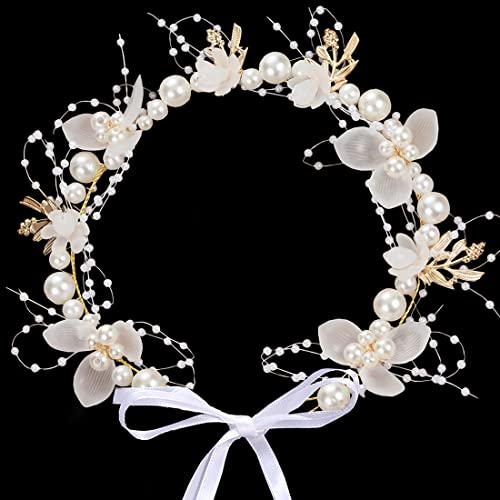 Papoopy Flower Girl Headpiece