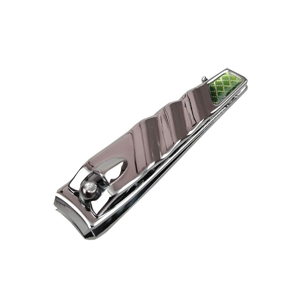 XIANGFAZJD Cortauñas Clippers de uñas para Adultos Clippers de uñas de Plata de Acero al Carbono 57 * 10 mm cortadores de uñas portátiles