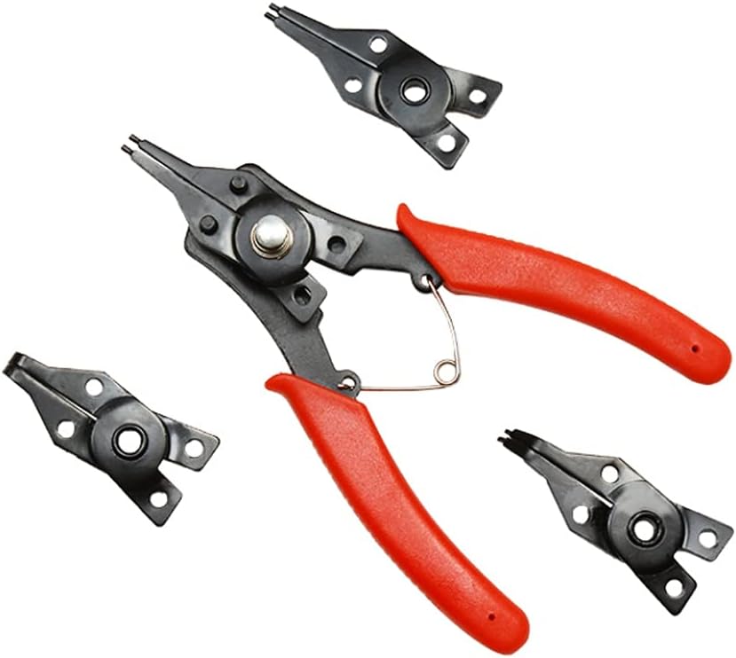 4 in 1 Snap Pliers Set Combination Fixed Clamp Small Tool Consignment Spring Multi-function