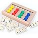 Giocattoli Per L'apprendimento Prescolare, Educazione Montessori E Giocattoli Per Smistare I Colori, Puzzle Scorrevole In Legno, Rompicapo Con Abbinamento Diapositive Gioco Di Logica, Regalo Per Bam