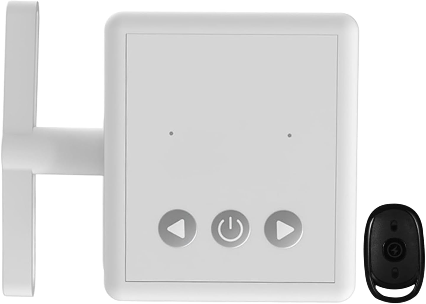 Lazy Lights Off Finger Robot Remote Control, Smart Button Presser, Automatic Light Pusher 46x40mm/1.81x1.57inches Easy To Install & Use/Versatile Home Upgrade For Appliances