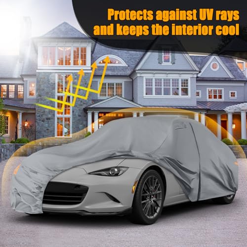 Funda para Mazda Miata que soluciona la humedad y protege de la lona de invierno 5