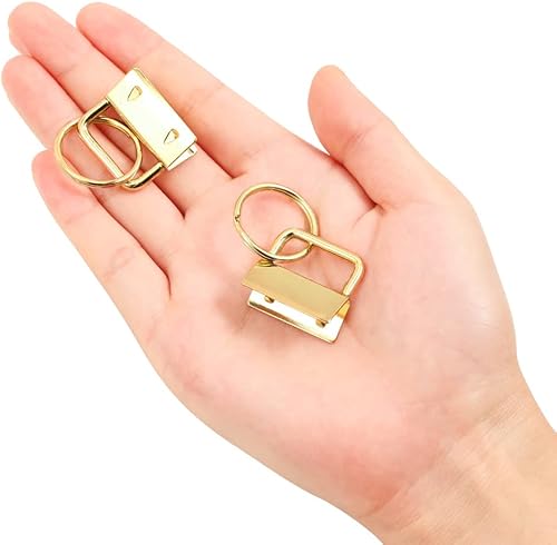 Miniatura 10 de SPEEDWOX 25 piezas de herramientas para llavero con anillo dividido, juegos de pulseras de correas para manualidades