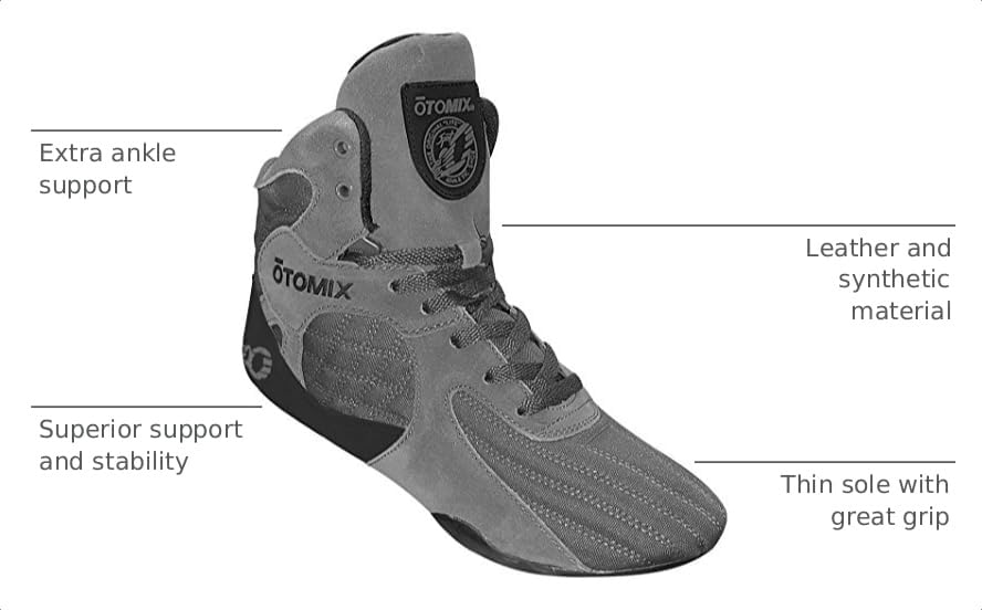Image of Otomix Men's Stingray Escape Bodybuilding Weightlifting MMA & Wrestling Shoes