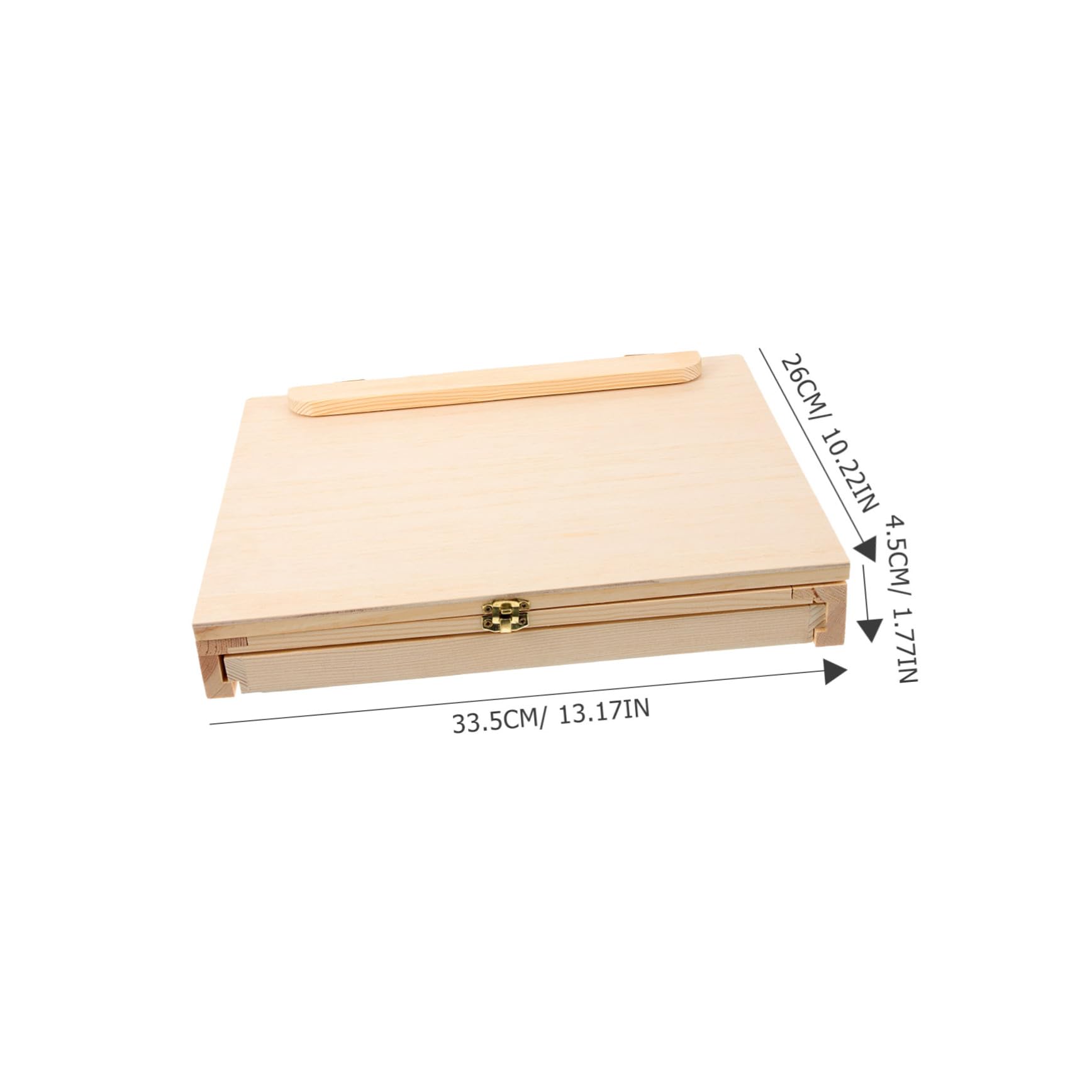 HAPINARY Storage Solution Wooden with Drawer Drawing Boards Drawer Lightweight Strong
