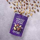 FOREST FEAST Slow Roasted Nut Mix 8 x 120g | Sea Salt & Black Peppercorn Roasted Mixed Nuts with Cashews, Almonds, Macadamias, Pecans & Peanuts | High Protein Snack - Image 6