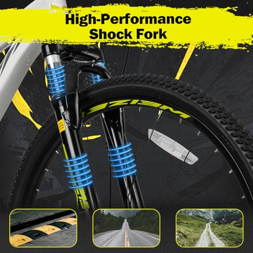 Image of WEIZE 26 27.5 in Mountain Bike Trail MTB Bicycle for Men Women