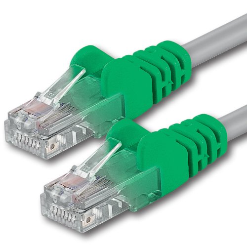 1aTTack.de 2m - Crossover - 1 St&uuml;ck - CAT.6 CAT6 Ethernet-LAN-Netzwerk-Kabel 1000 Mbit/s Patchkabel