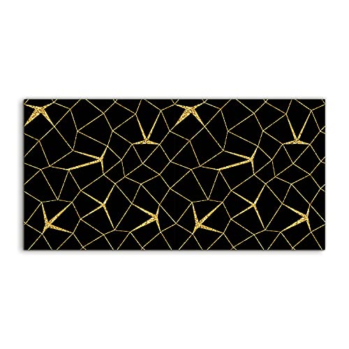 Tableau plexiglas haut de gamme 120x60cm Coloray art abstrait mosaïque